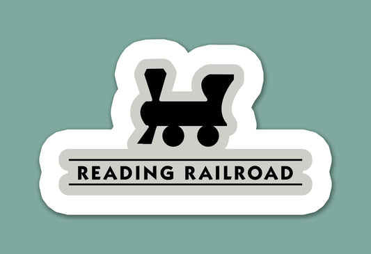 Monopoly Reading Railroad Sticker