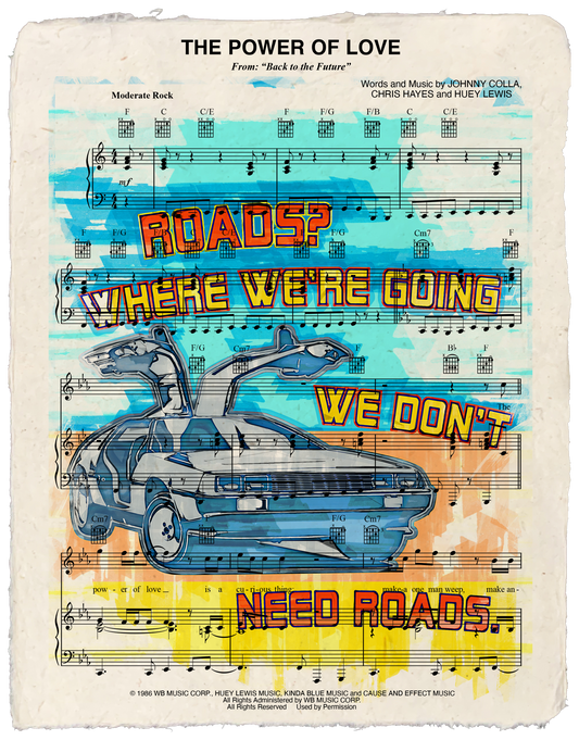 Roads? Where we're going we don't need roads