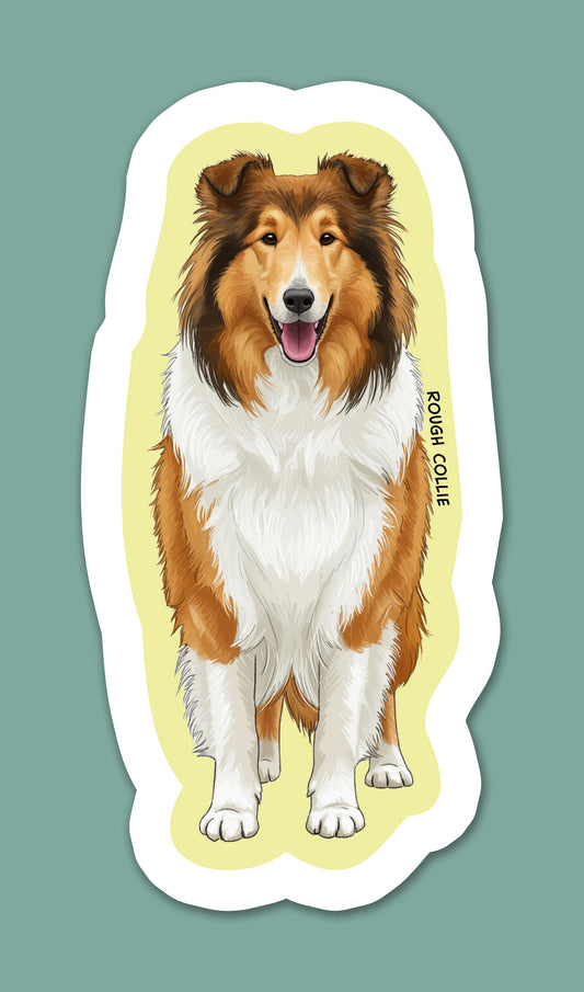 Rough Collie Sticker
