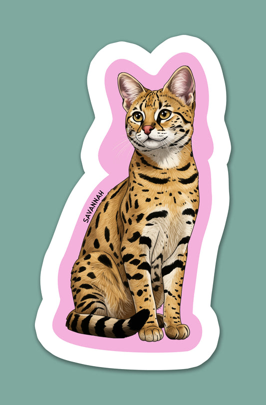 Savannah Sticker