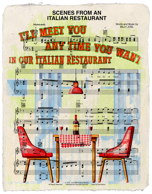 Scenes From An Italian Restaurant