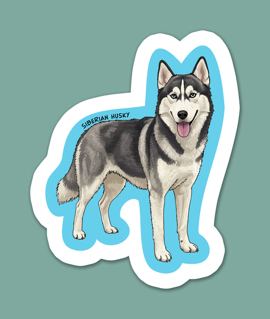 Siberian Husky Sticker