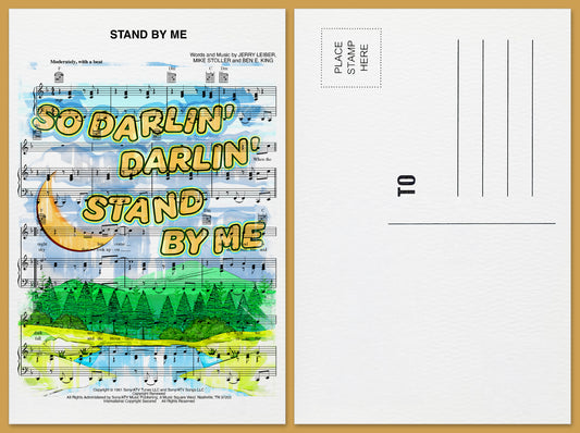 Stand By Me Postcard