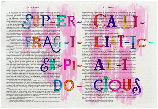 Supercalifragilisticexpialidocious
