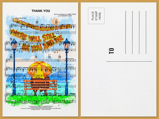 Thank You Postcard