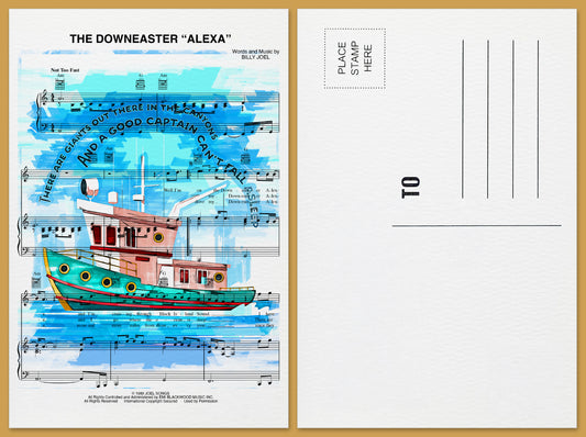 The Downeaster Alexa Postcard