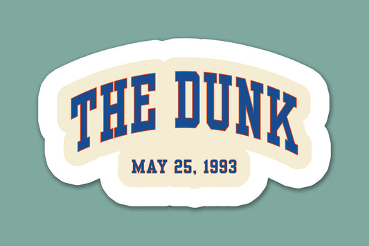 The Dunk Sticker