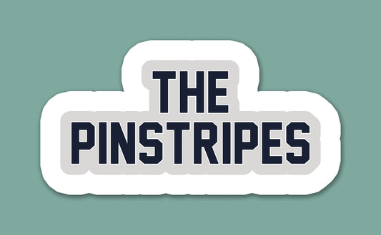 The Pinstripes Sticker