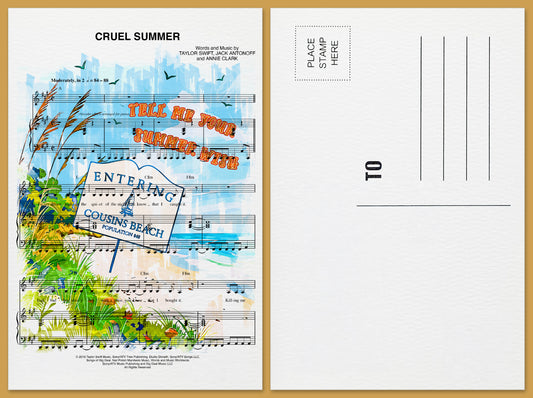 The Summer I Turned Pretty Postcard