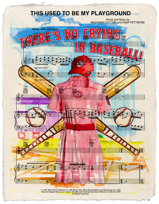There’s No Crying In Baseball