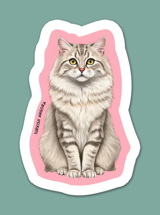 Turkish Angora Sticker
