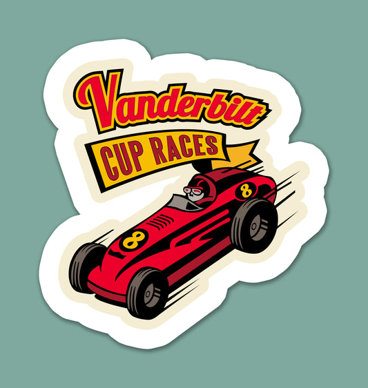 Vanderbilt Cup Races Sticker