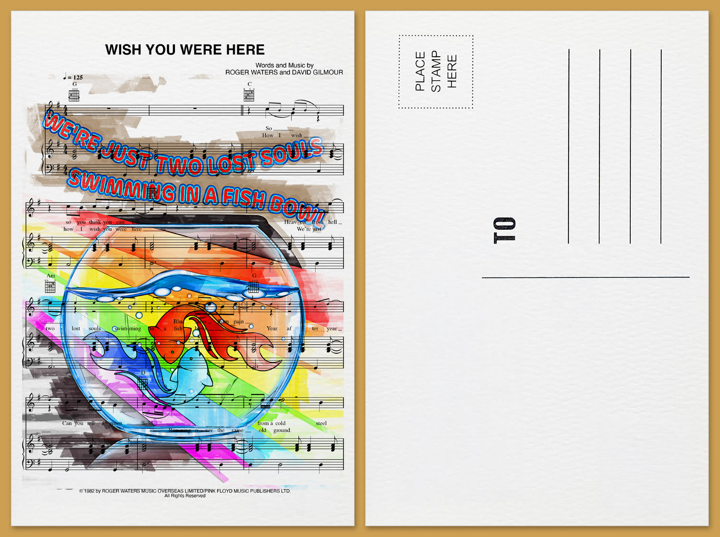 Wish You Were Here Postcard