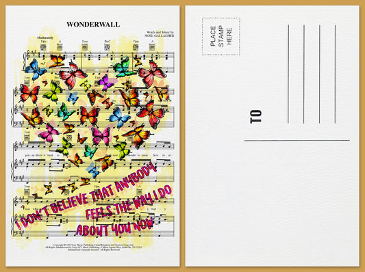 Wonderwall Postcard