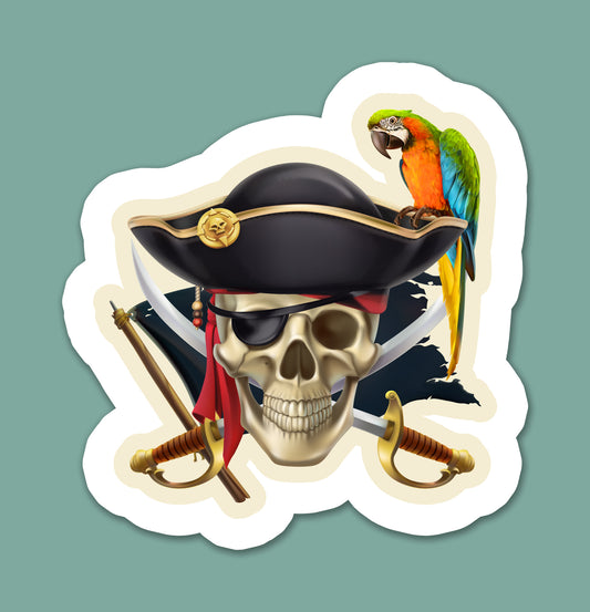 Treasure Island Sticker