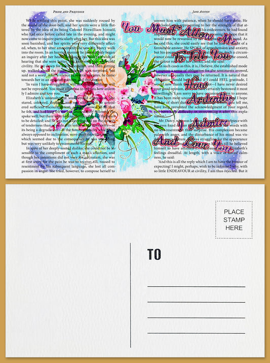 Pride and Prejudice Postcard