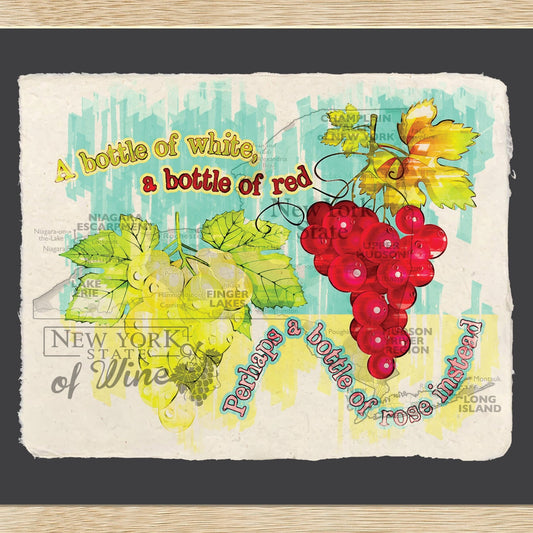 A bottle of white A bottle of red - Cup of Tea Creative