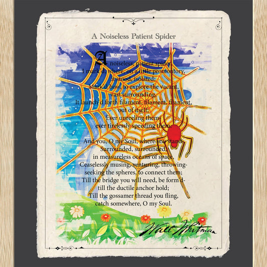 A Noiseless Patient Spider - Cup of Tea Creative
