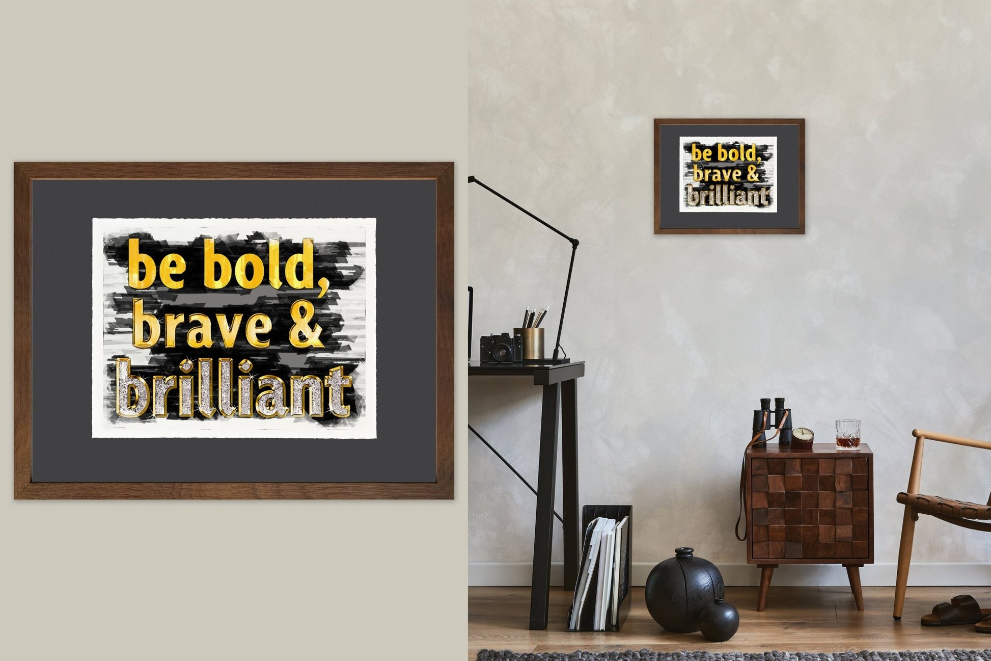 Be Bold, Brave & Brilliant - Cup of Tea Creative
