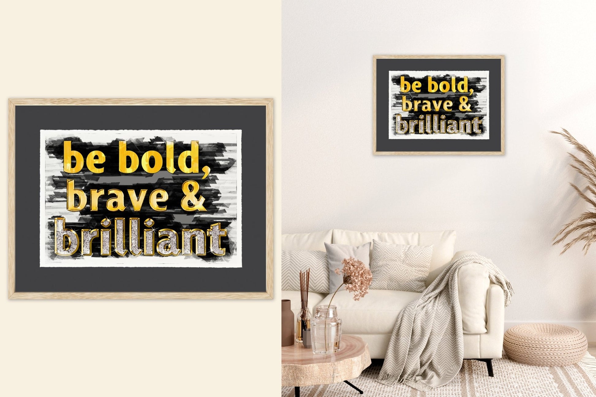 Be Bold, Brave & Brilliant - Cup of Tea Creative