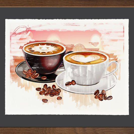 Cappuccino For Two - Cup of Tea Creative