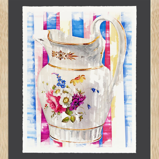 Floral Pitcher - Cup of Tea Creative