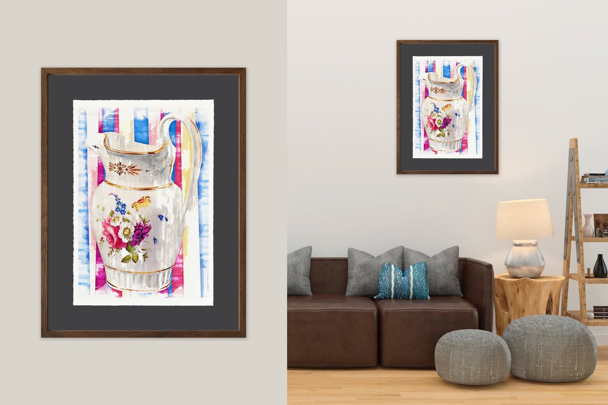Floral Pitcher - Cup of Tea Creative