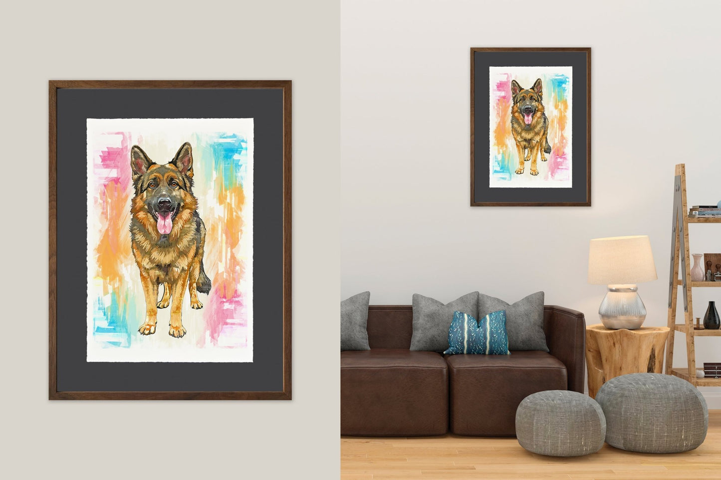 German Shepherd - Cup of Tea Creative