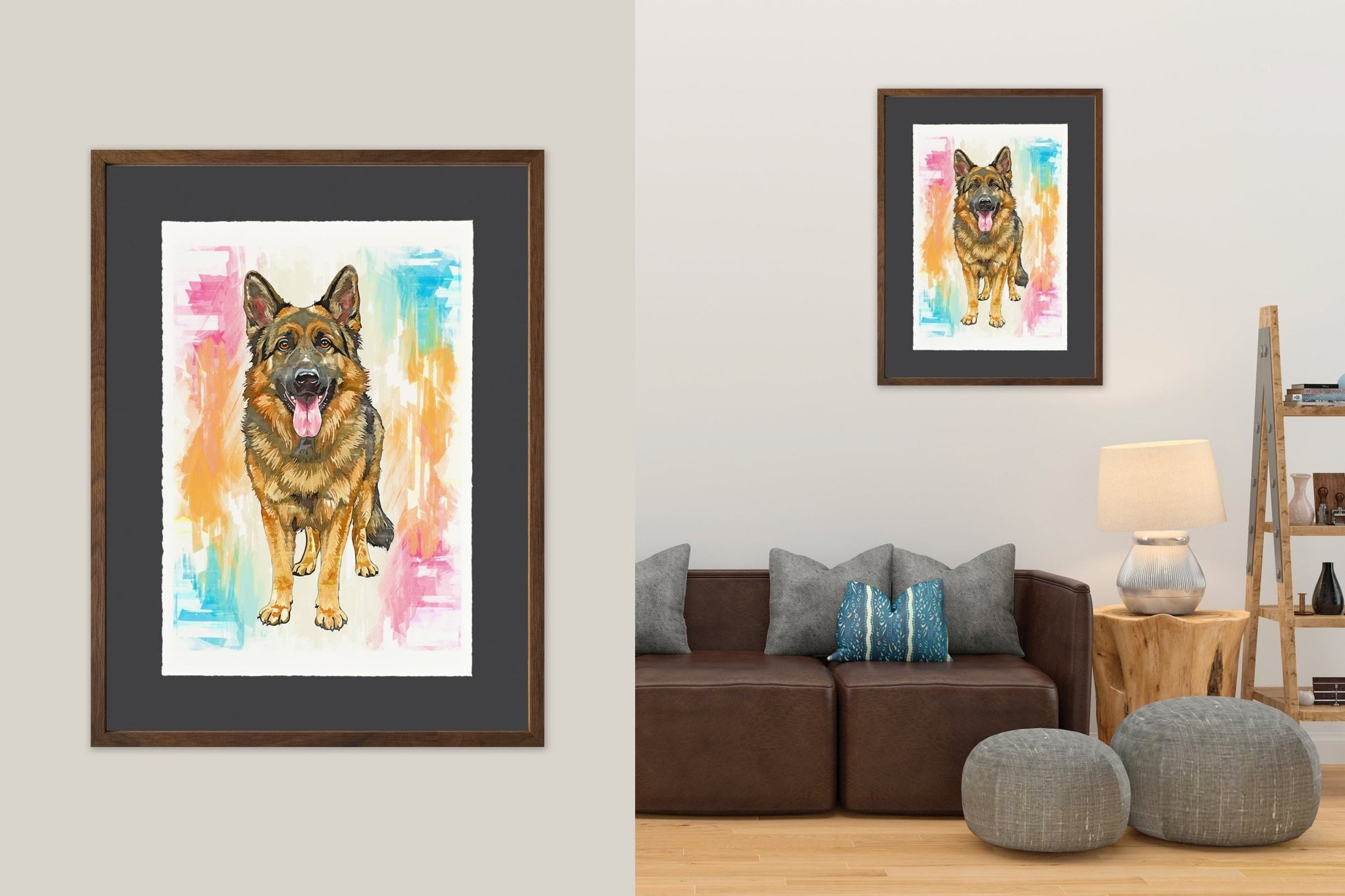 German Shepherd - Cup of Tea Creative