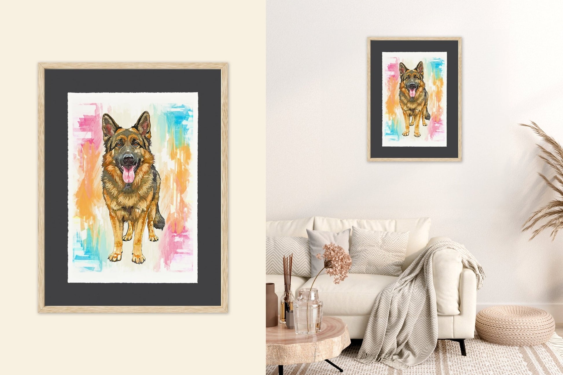 German Shepherd - Cup of Tea Creative