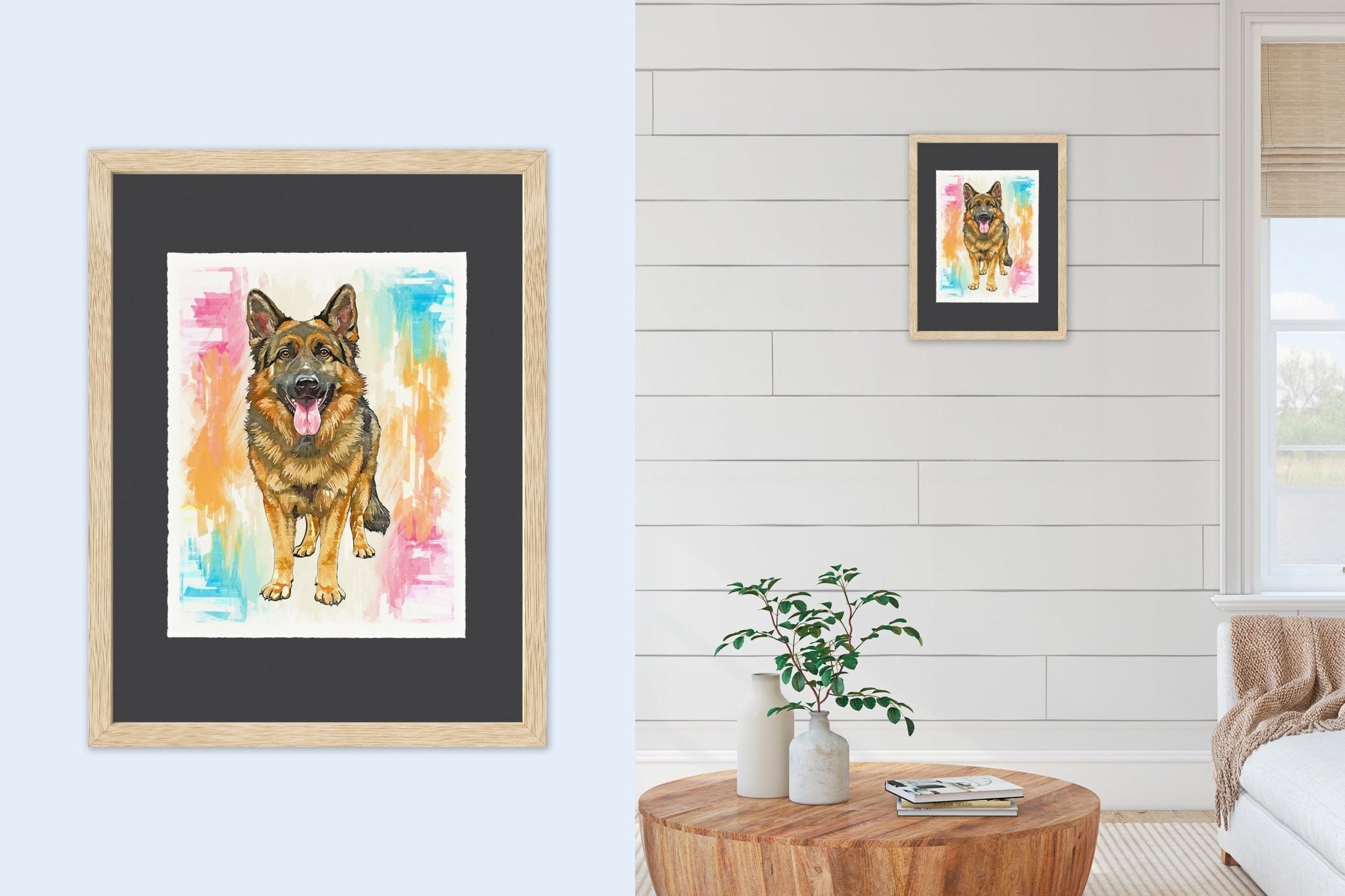 German Shepherd - Cup of Tea Creative