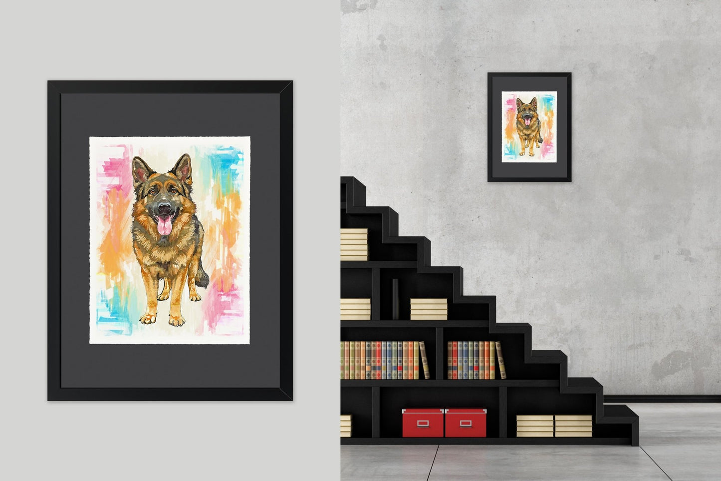 German Shepherd - Cup of Tea Creative