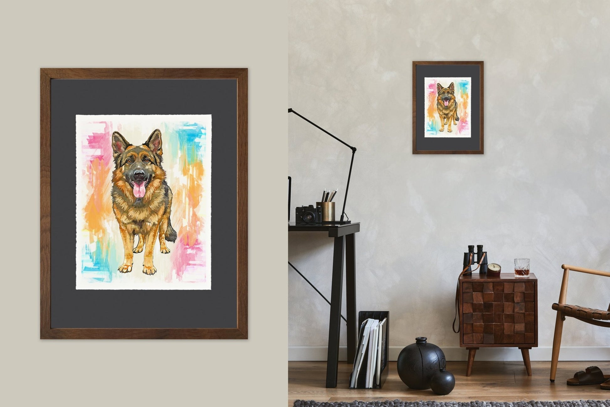 German Shepherd - Cup of Tea Creative
