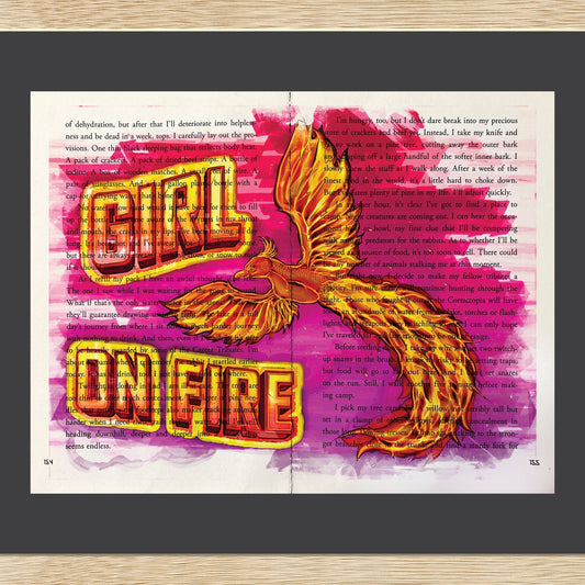 Girl On Fire - Cup of Tea Creative