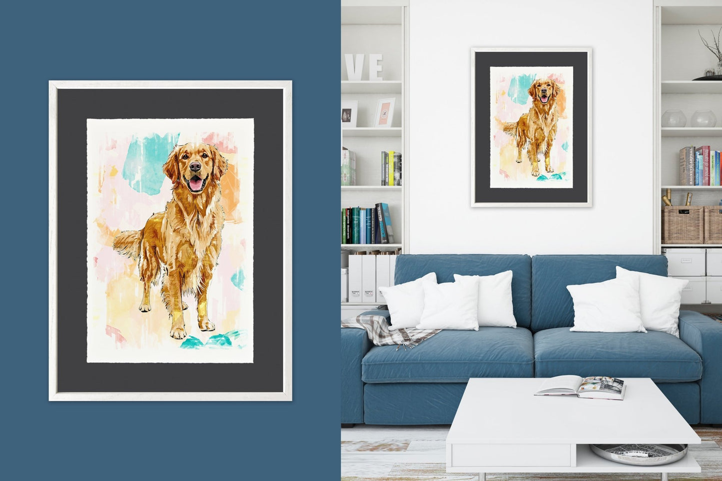 Golden Retriever - Cup of Tea Creative