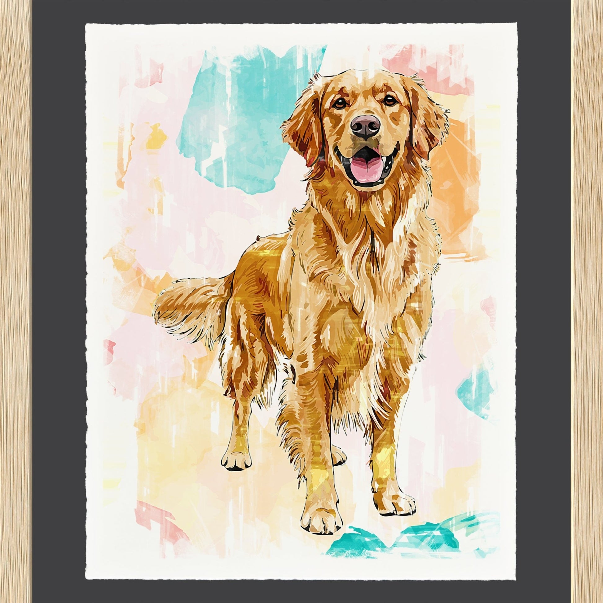 Golden Retriever - Cup of Tea Creative