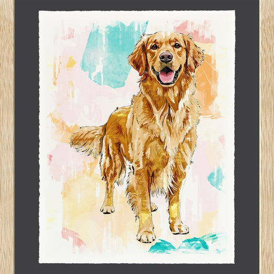 Golden Retriever - Cup of Tea Creative