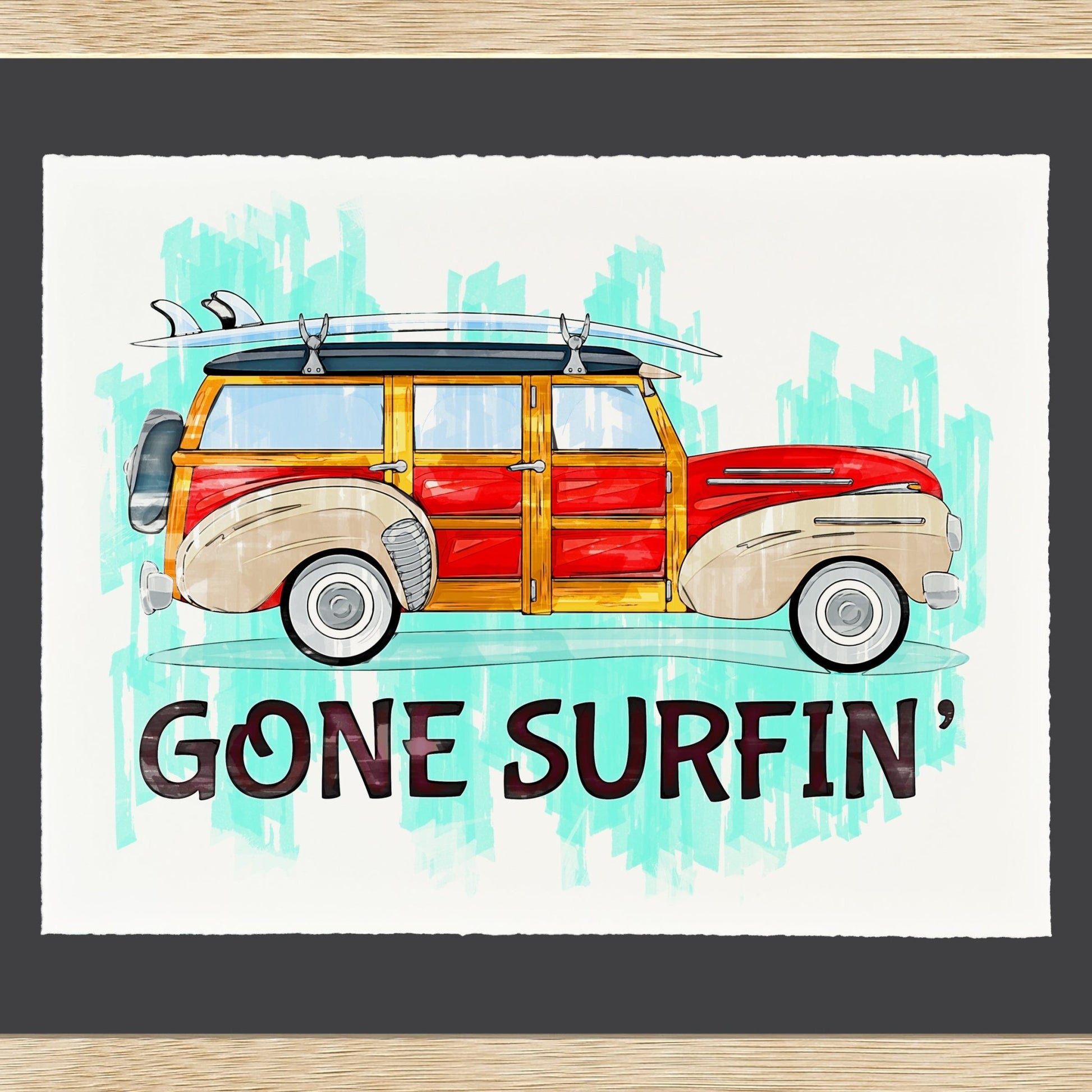 Gone Surfin’ - Cup of Tea Creative