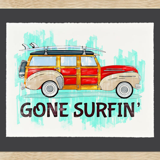 Gone Surfin’ - Cup of Tea Creative
