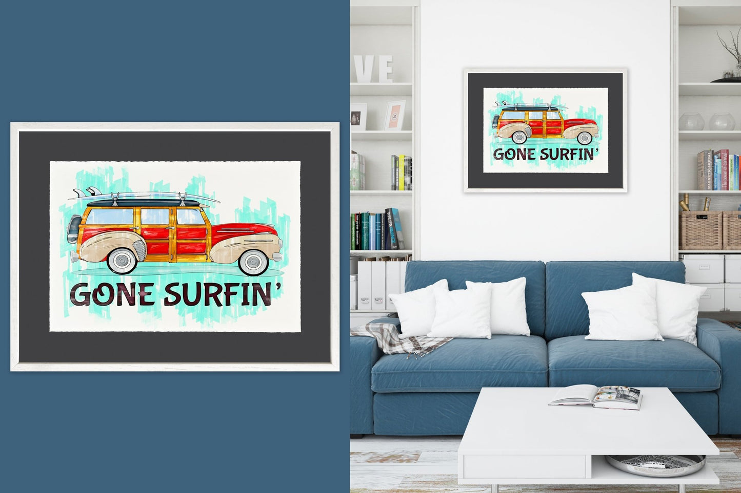 Gone Surfin’ - Cup of Tea Creative