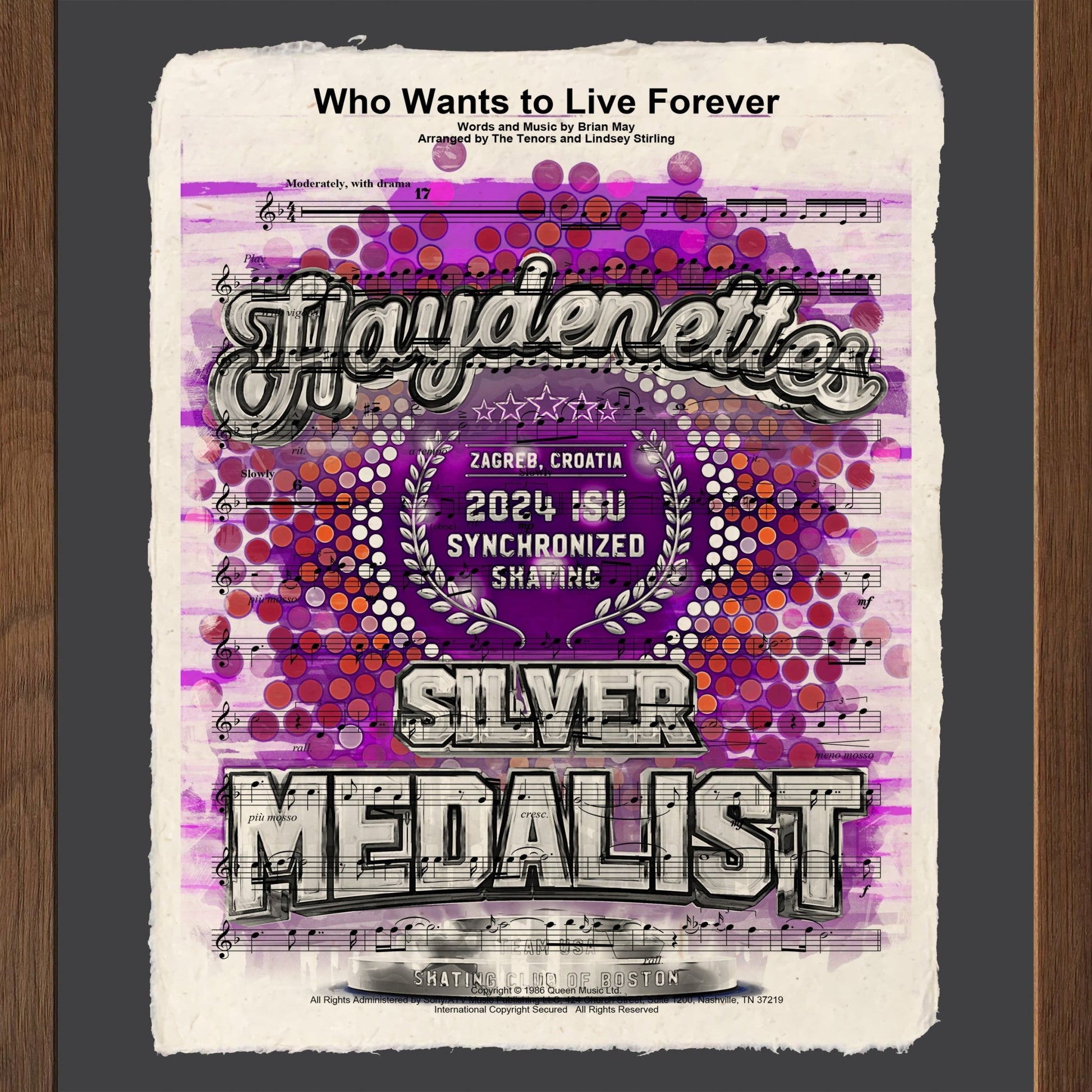 Haydenettes 2024 Purple - Cup of Tea Creative