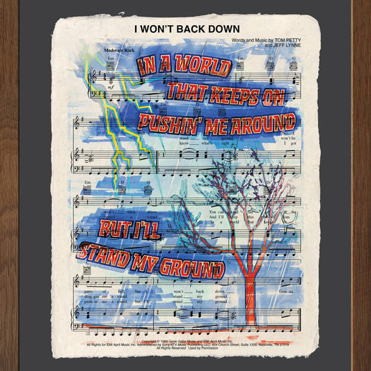 I Won't Back Down - Cup of Tea Creative