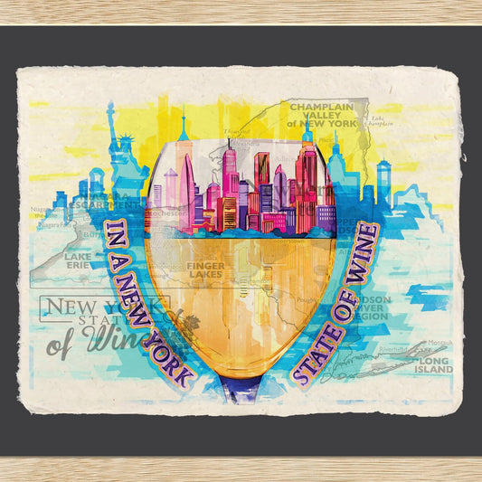 In a New York State of Wine - Cup of Tea Creative