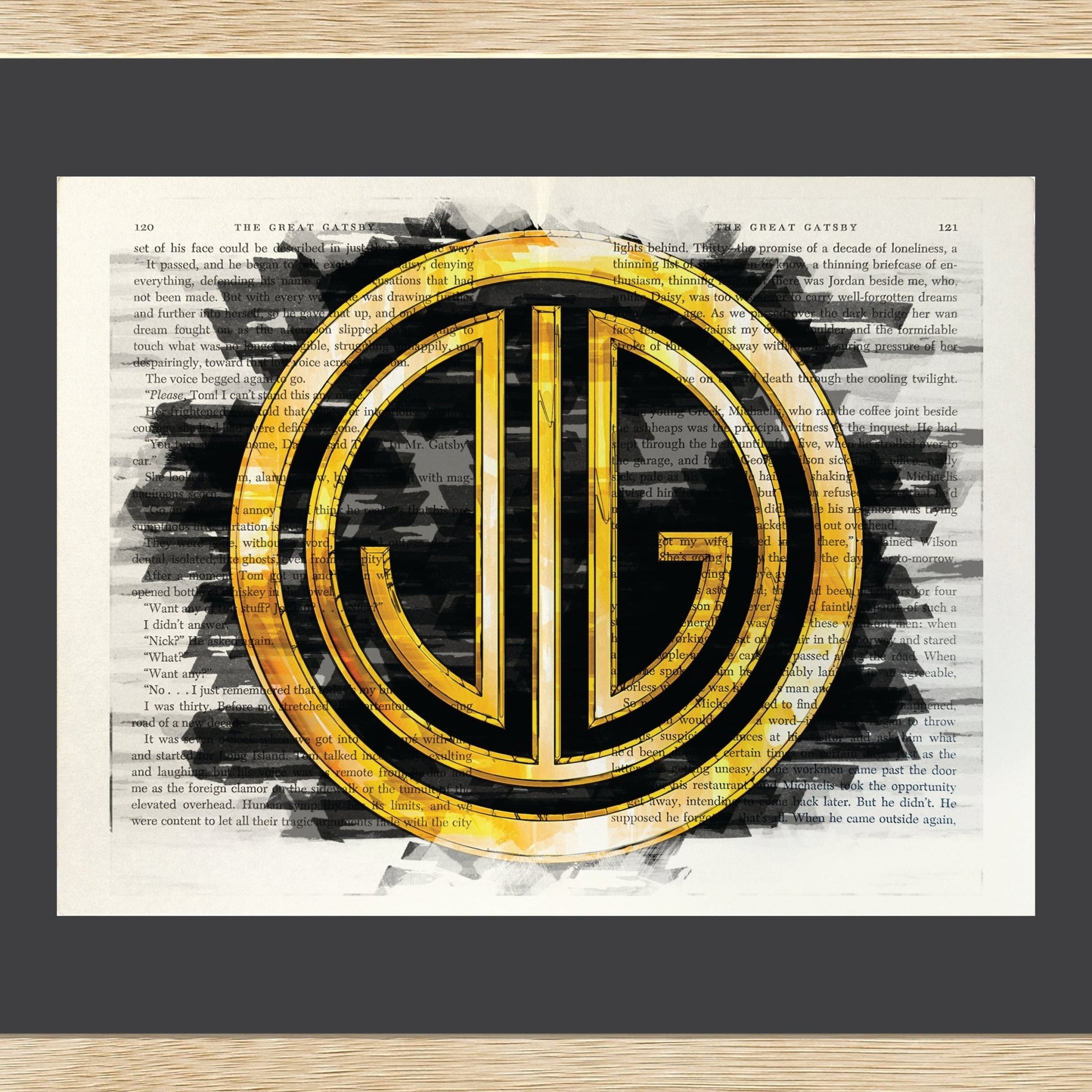 Jay Gatsby Monogram - Cup of Tea Creative