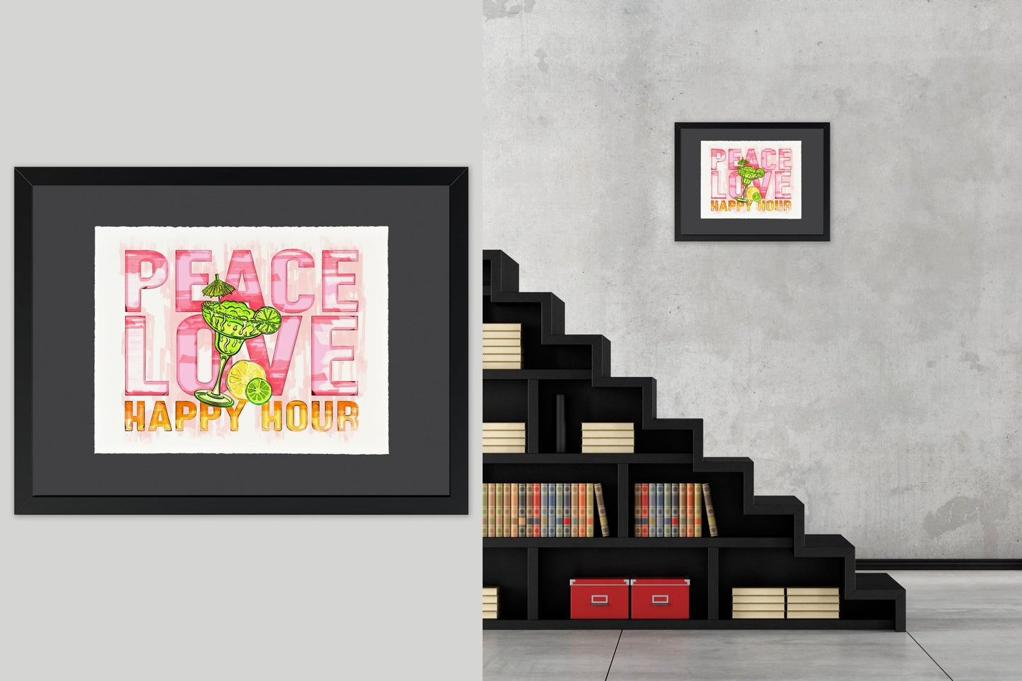 Peace Love Happy Hour - Cup of Tea Creative