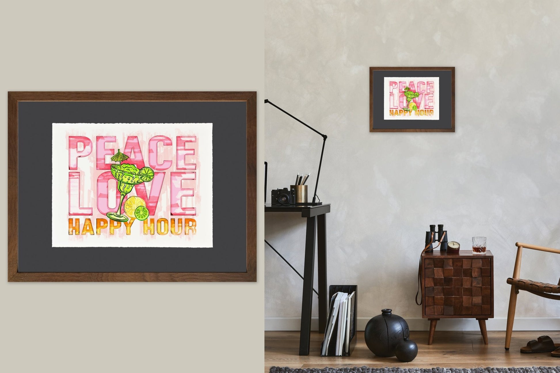 Peace Love Happy Hour - Cup of Tea Creative