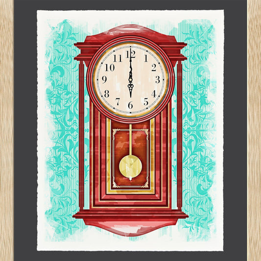 Pendulum Clock - Cup of Tea Creative