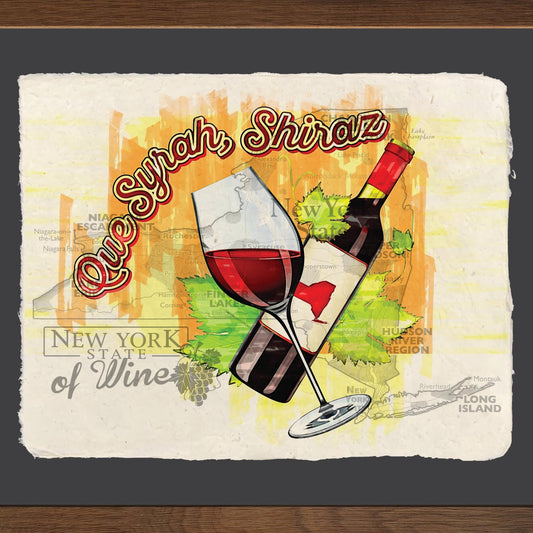 Que Syrah, Shiraz - Cup of Tea Creative