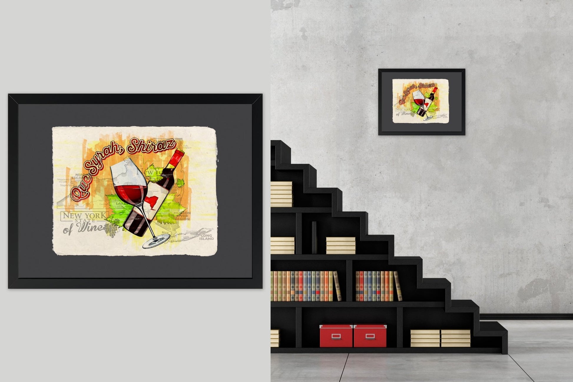 Que Syrah, Shiraz - Cup of Tea Creative