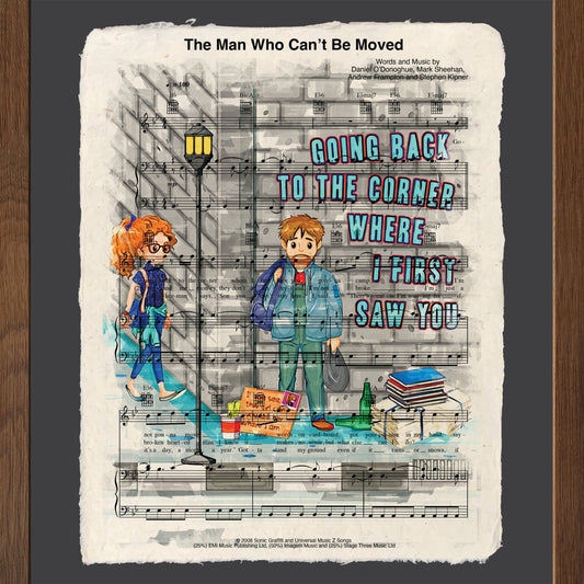 The Man Who Can't Be Moved - Cup of Tea Creative